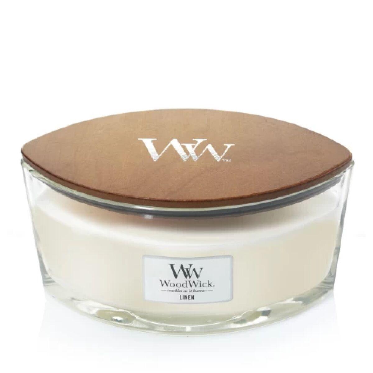 Bougie Parfumée Woodwick Core Ellipse Linen