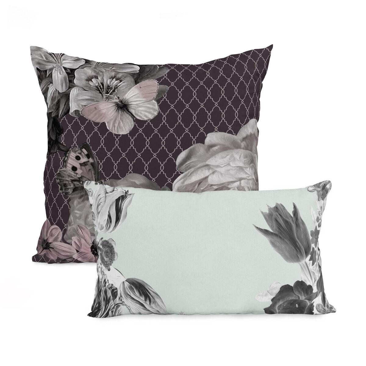 Set de housses de coussin HappyFriday Onyx Multicouleur 2 Pièces